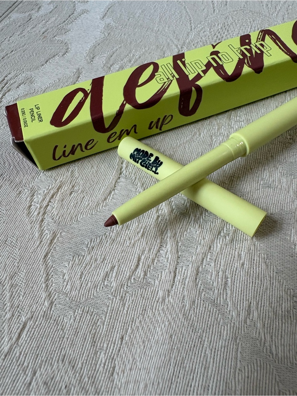 Made by Mitchell All Lip No Trip Lip Liner Pencil Buckle Up BNIB